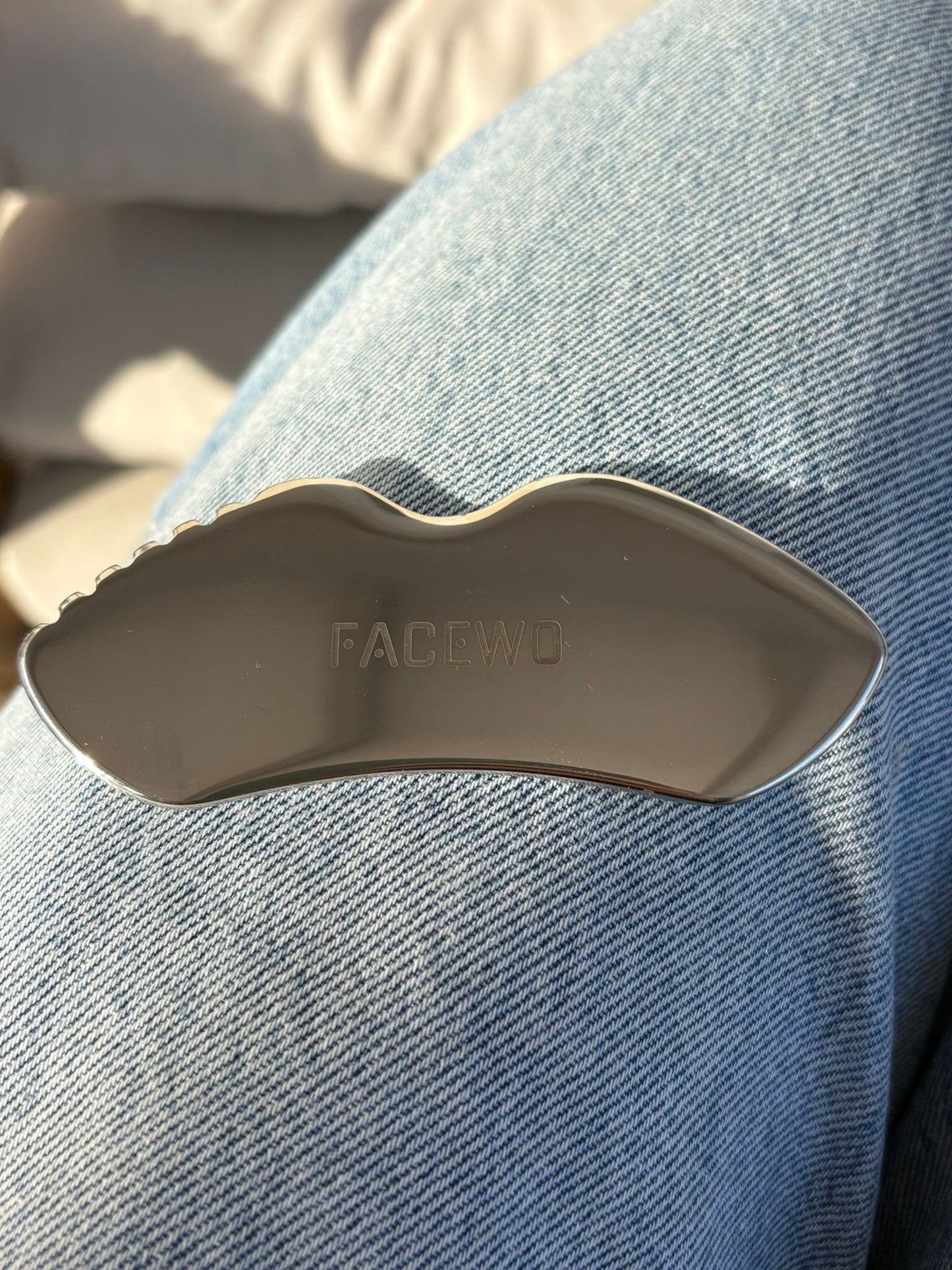 GUA SHA Acero Inoxidable