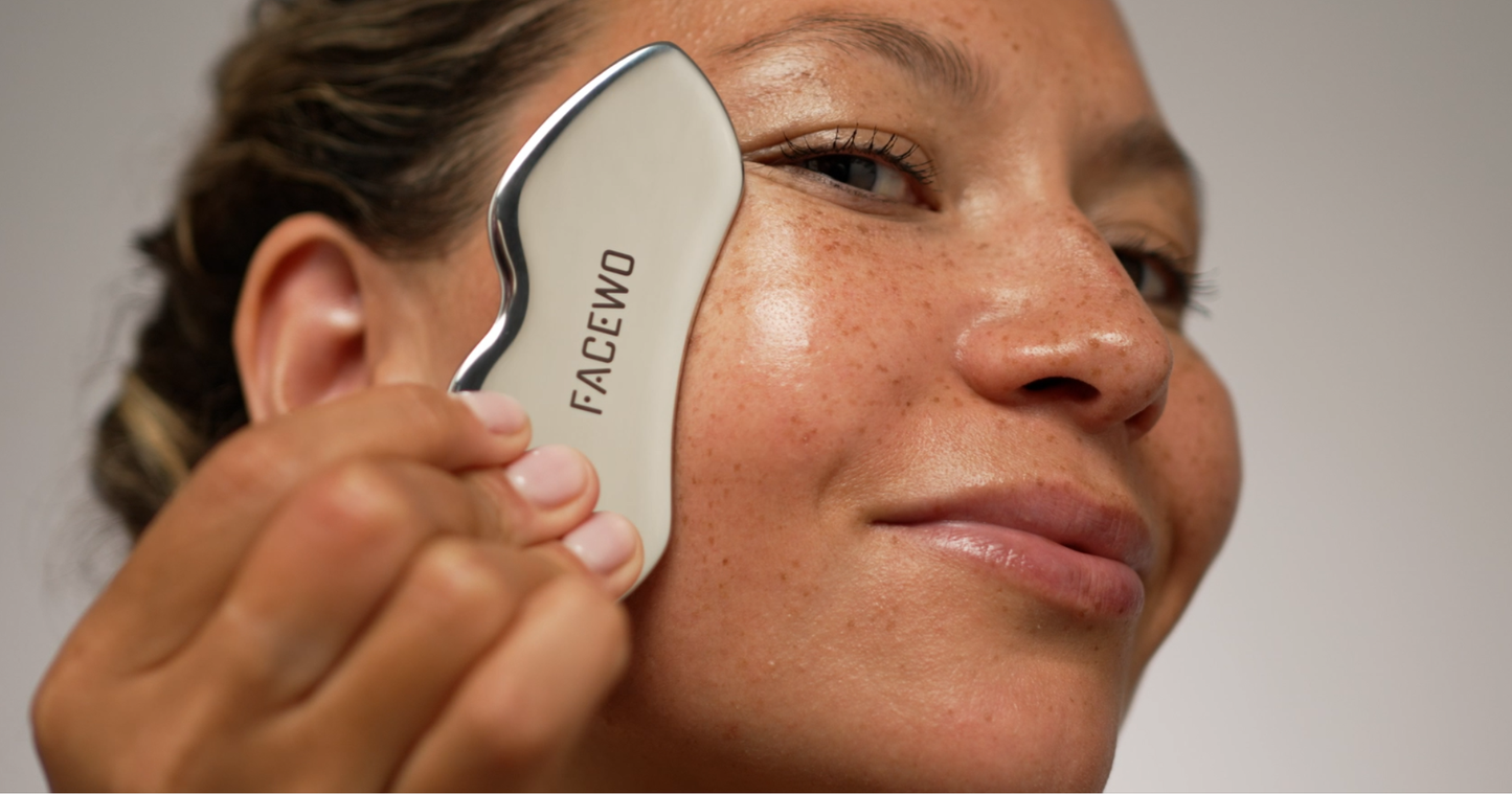 GUA SHA Acero Inoxidable