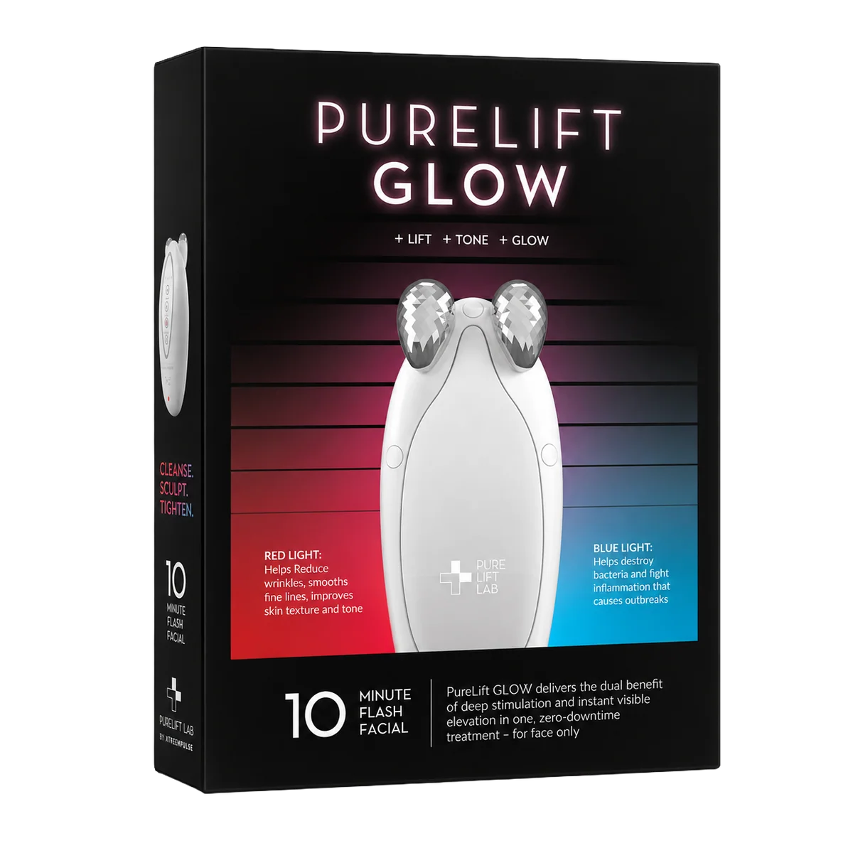 PureLift Glow – Microcurrent Facial + LED
